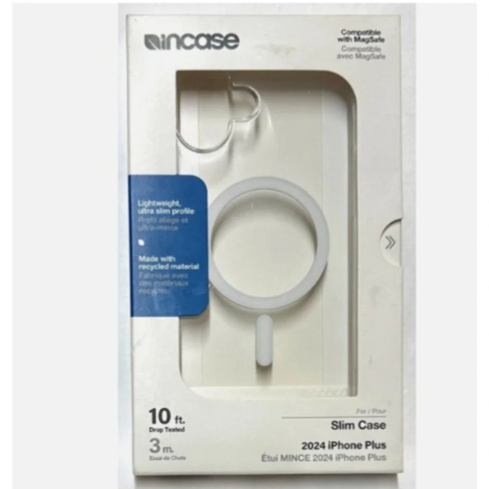 Incase Slim Apple Magsafe Case for iPhone 16 Plus - 8 Ft Drop Plustection -Ultra
